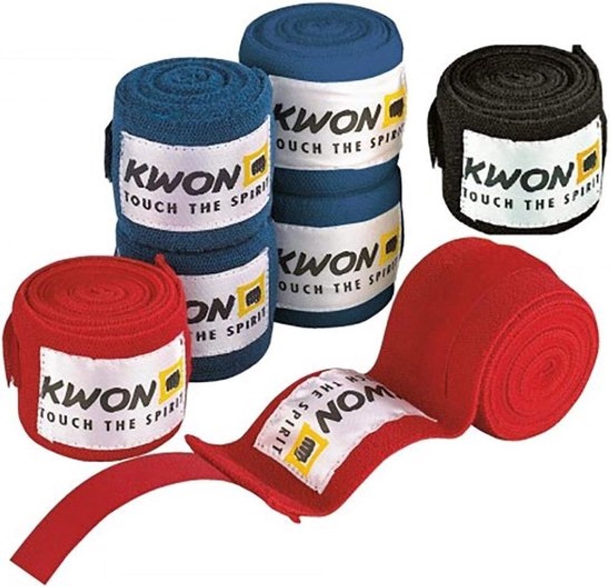 Boksbandages - Hand wraps - Vechtsport training - Niet elastisch materiaal - 45 meter lengte - Rood