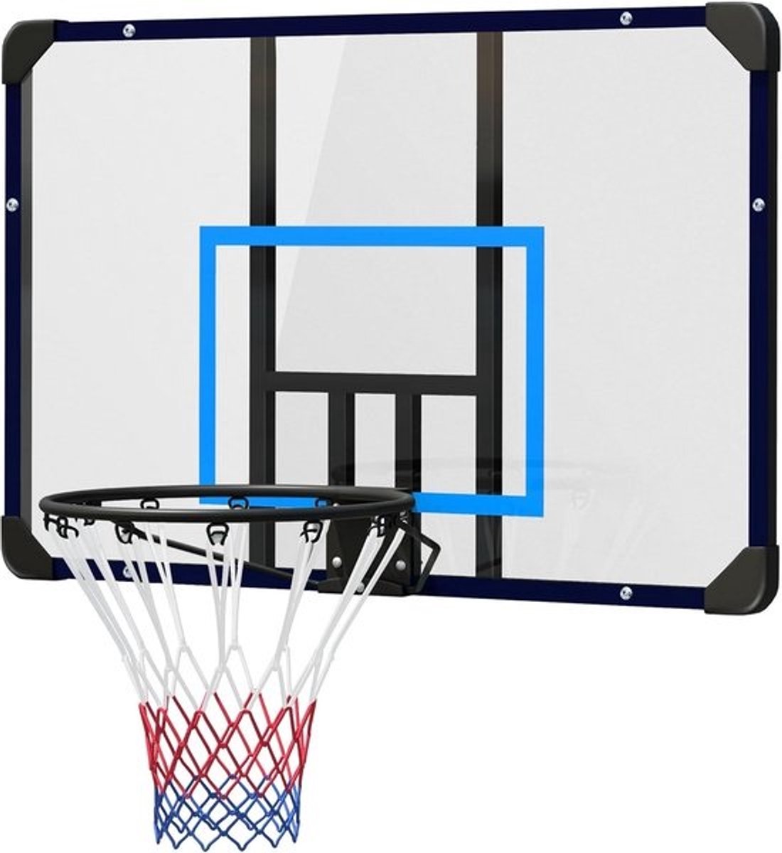Basketbalbord met Professionele Springveer voor Binnen en Buiten