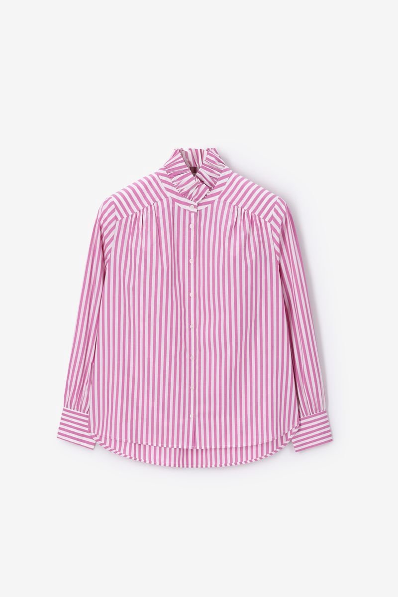 Sissy-Boy - Roze gestreepte blouse