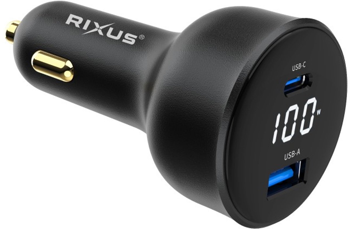 Rixus RXCC14 Car Charger 100W Black