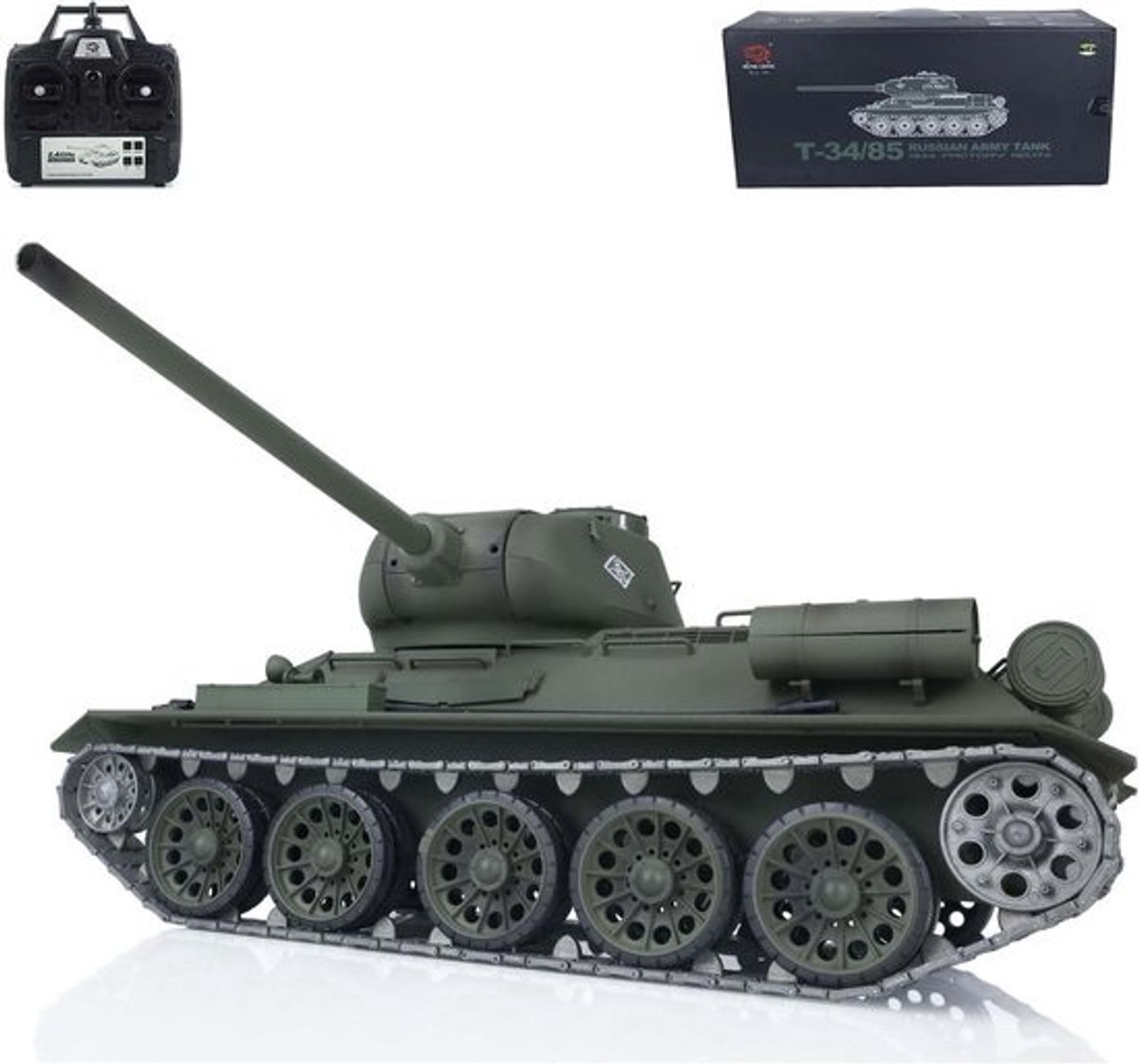 RC Tank - Afstandsbestuurbare Tank - Gevechtssimulatie - Infrarood Combat Systeem - 1/16 Schaal - Gevorderde Versie
