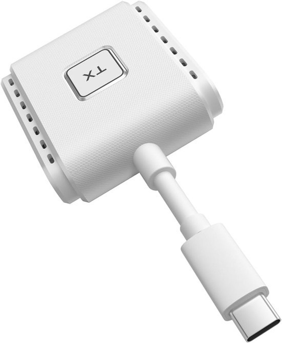 Draadloze Zender Kit - HDMI USB C - Presentaties Delen - 8 Zenders 1 Ontvanger - 4x5x3 cm
