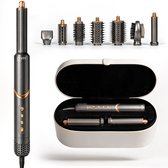 Dryze® ProFlex Airstyler - Multistyler 8 en 1 - Brosse soufflante - Hairwrap - Brosse à boucler - Inclut Coldshot
