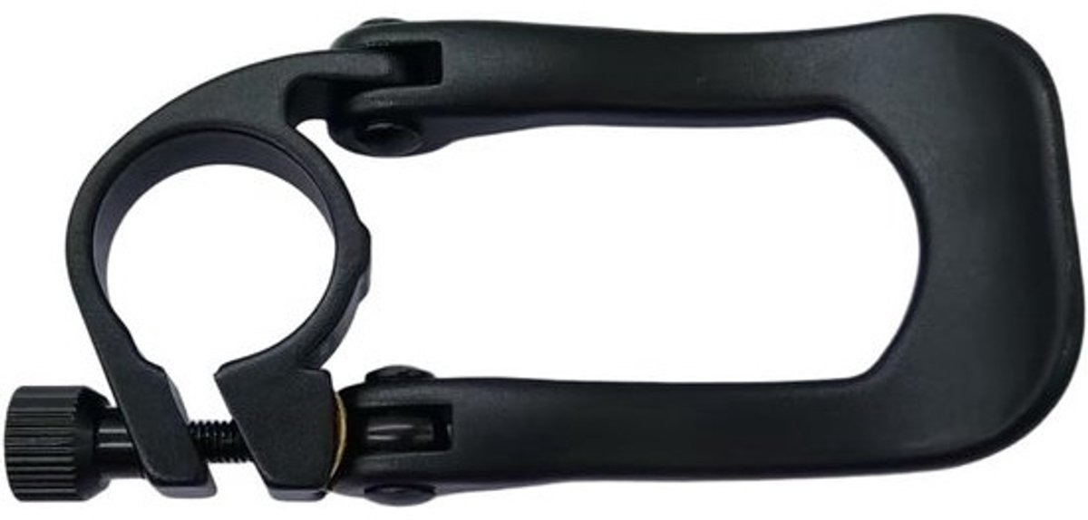 Zadelpenklem - Snelsluiting Fiets - Zadelhoogte Verstellen - Gereedschapsvrij - 31.8/34.9 mm - Zwart
