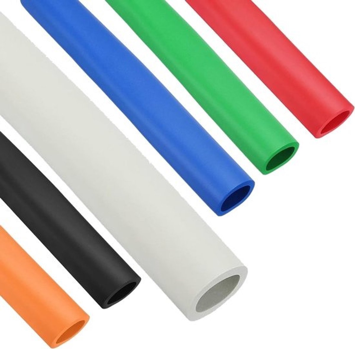 Buisisolatie Schuim - Isolatieslang Isolatiebuis - Vorstbeveiliging Leidingen - 5mm Schuimdikte - ID 22mm - Wit