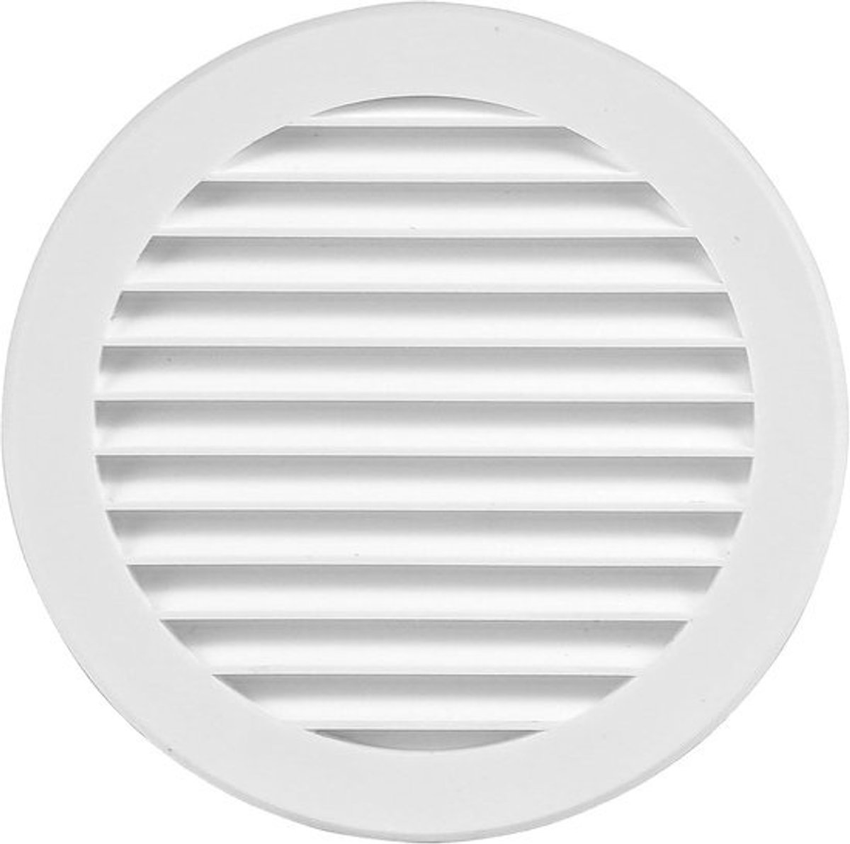 Kunststof Ventilatierooster Rond Ø 125 mm - Efficiënte Luchtcirculatie