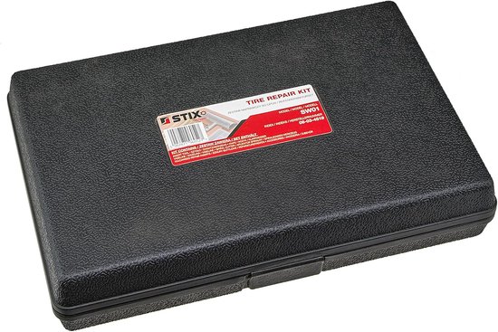 Bandenreparatieset Auto - Pechset Motorfiets - Tubeless Banden Repareren - Professionele Kwaliteit Gereedschap - 20 Stuks Strips - Zwart — afbeelding 5