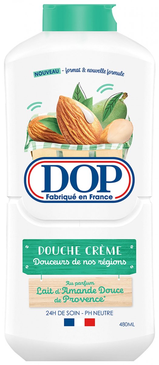 Dop Douceurs de Nos Régions Douchecrème Zoete Amandel 480 ml