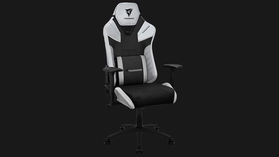Gaming Stoel - Comfortabele Zetel - Langdurig Zitten - Ademend Air Tech - 55 x 60 x 143 cm - Wit — afbeelding 4