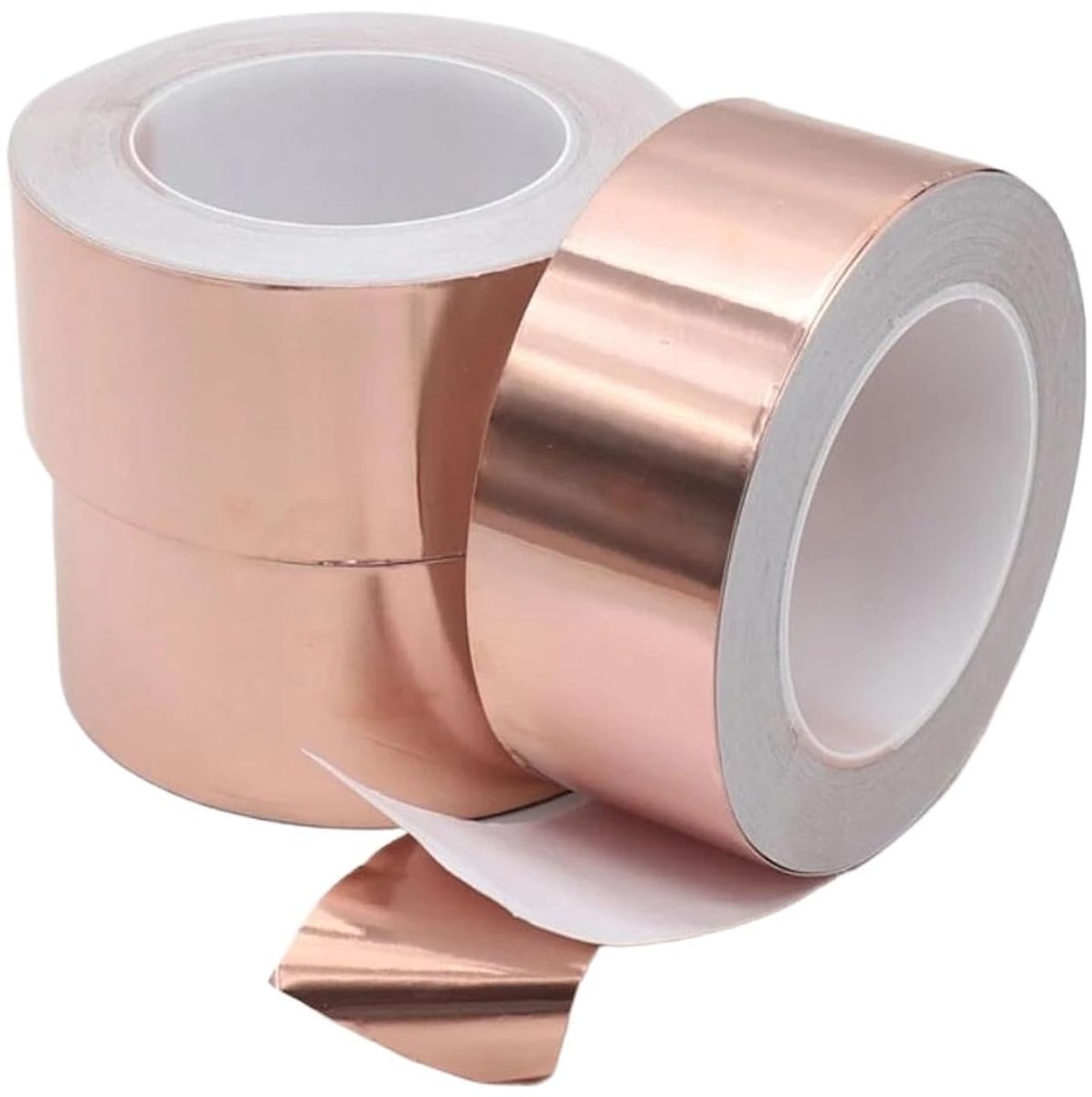 Koperfolie Tape - Geleidende Tape - Elektronica Reparatie - Dubbele Geleidbaarheid - 10M x 8MM - Koper