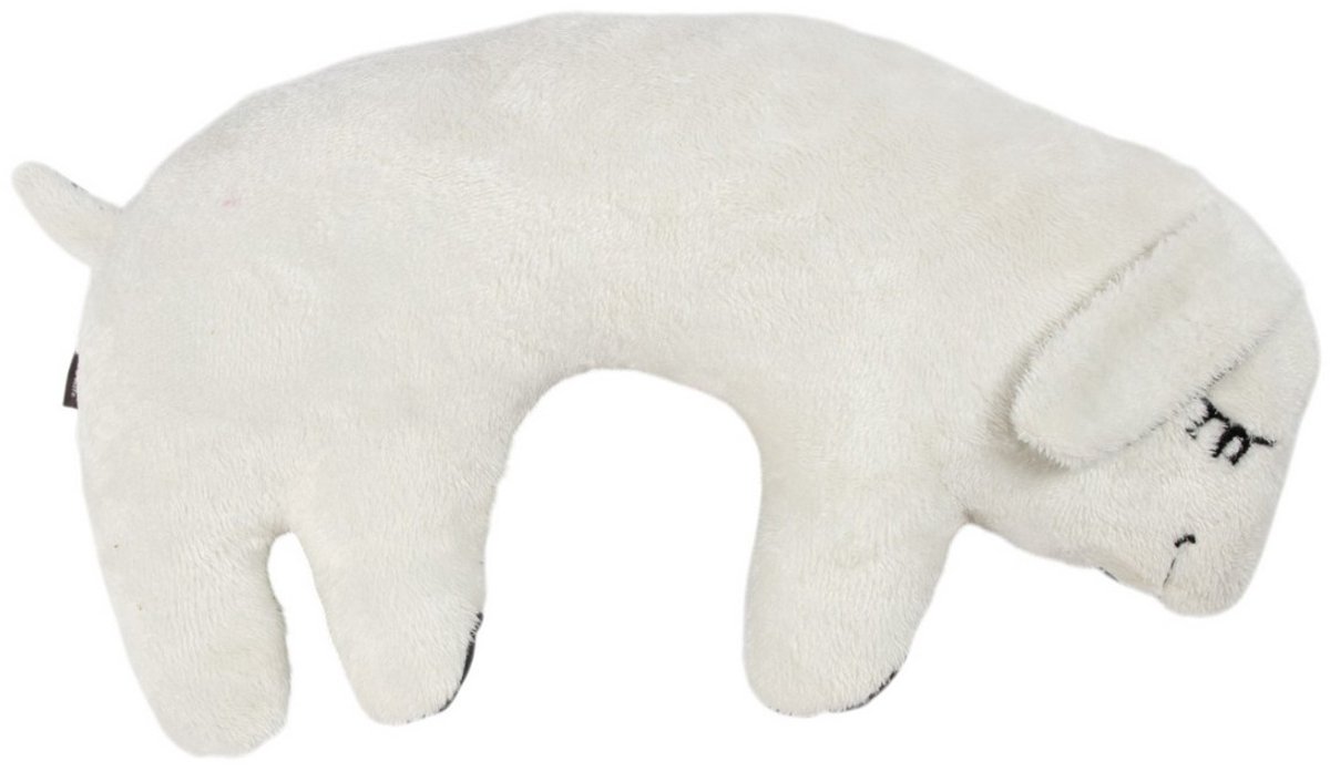 Sleeping Sheep stormy blue filled neck Cushion