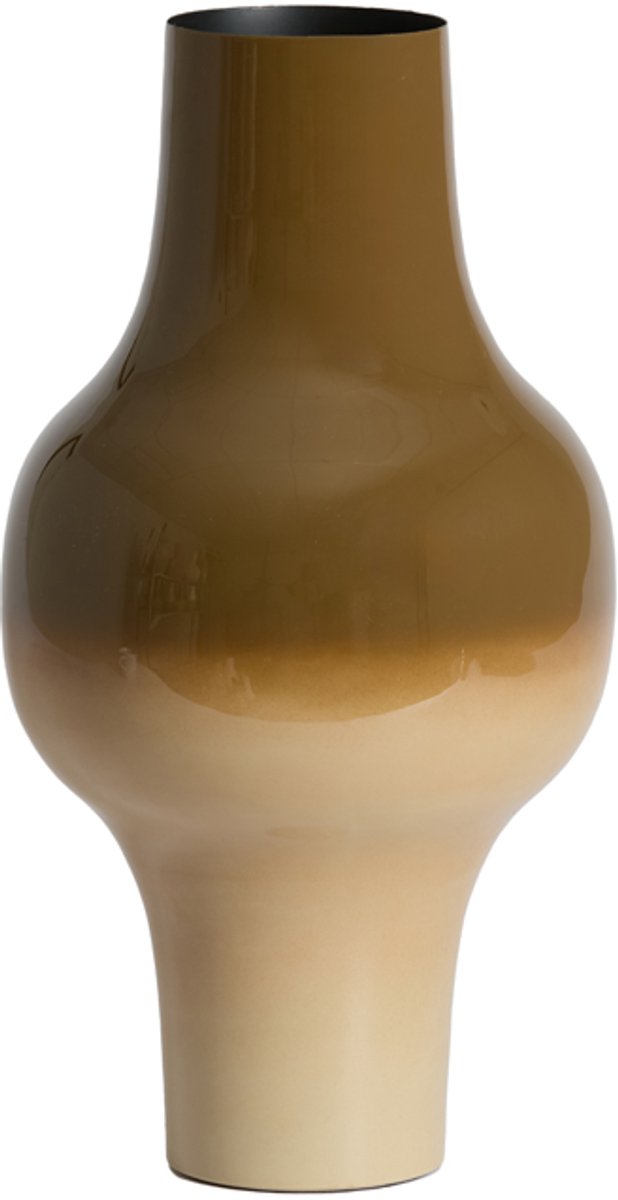 Light & Living Light&living Vaas deco Ø22,5x41,5 cm SINDO donker bruin+zand