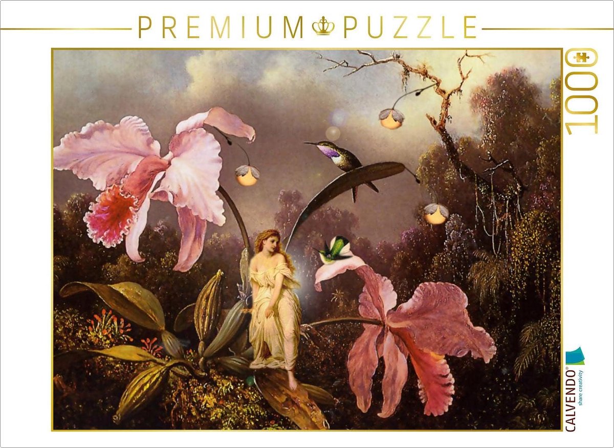 Puzzel Elfenfreunde - 1000 Stukjes - Ontspannen Hobby - Gemaakt in Duitsland - 64 x 48 cm - Kleurrijk