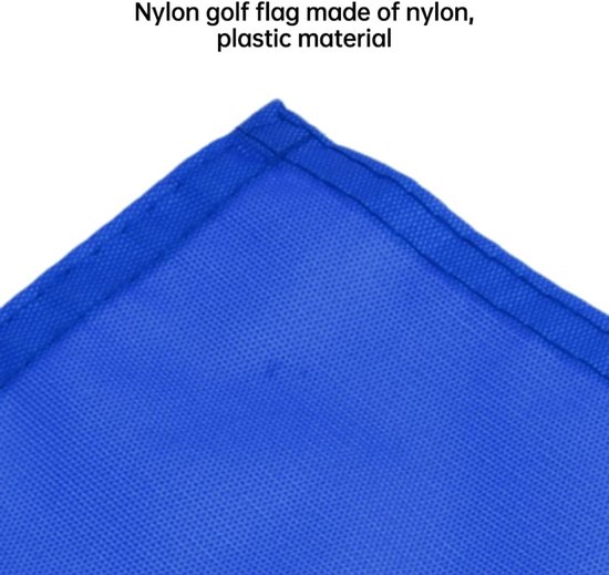 Golf Vlaggen Set - Putting Markers - Golf Oefenen - Eenvoudige Installatie - 5 Stuks 18x12cm - Multicolor van GOLF — afbeelding 4