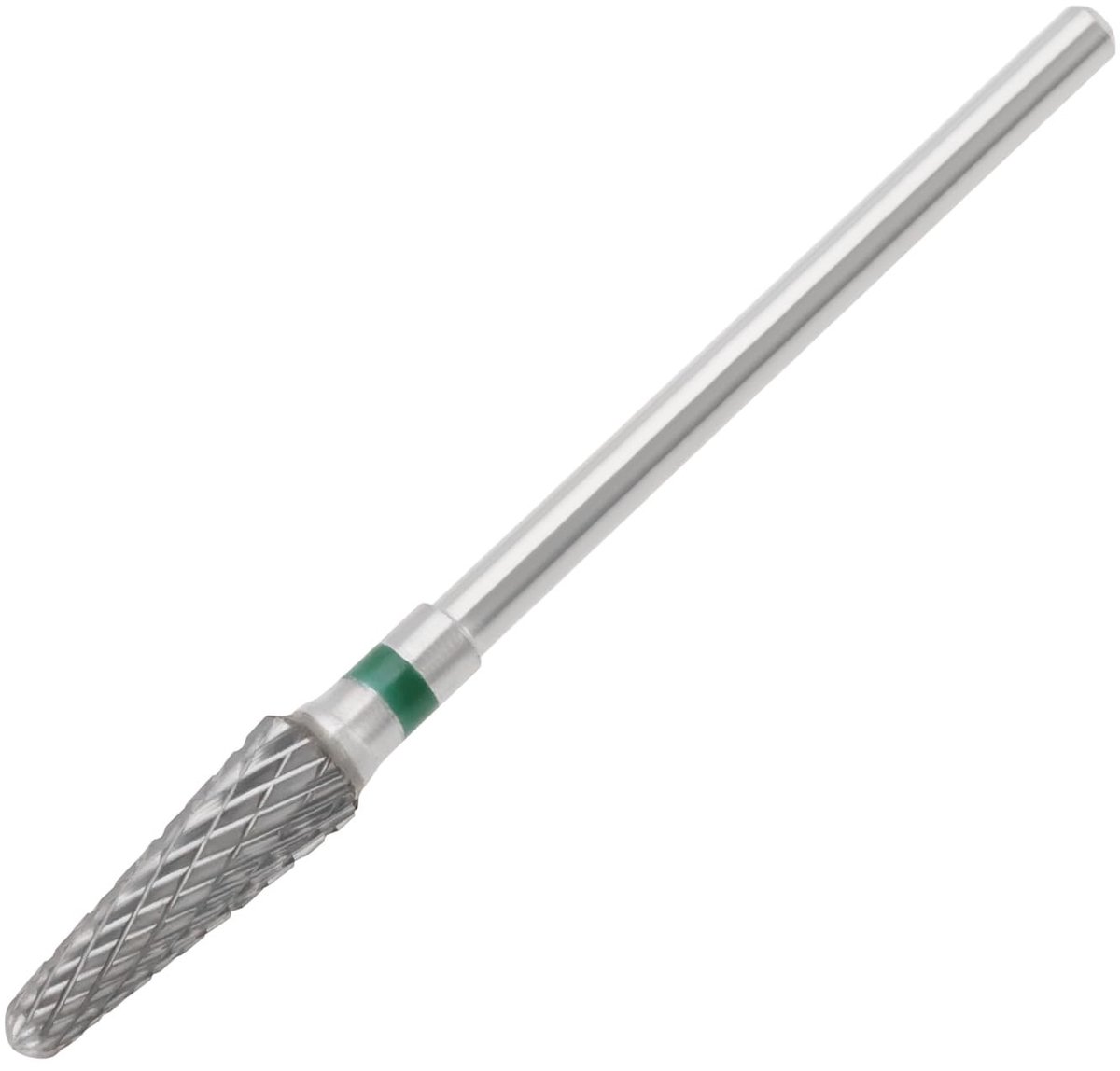 Dailygoods - Harde Metalen Frees - Manicure Boor - Voor Gelnagels Verwijderen - Groen C Grof - Nagelboor - 2,35 mm - Geschikt voor Professionals