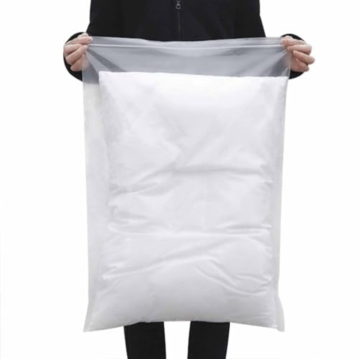 Dailygoods- Opbergzakken 30 Stuks - Extra Large 50x60 cm - Waterdicht - Sluitbare Gripzakken - Voor Kleding/Dekbedden - 0.12mm Dikte - Opbergzak