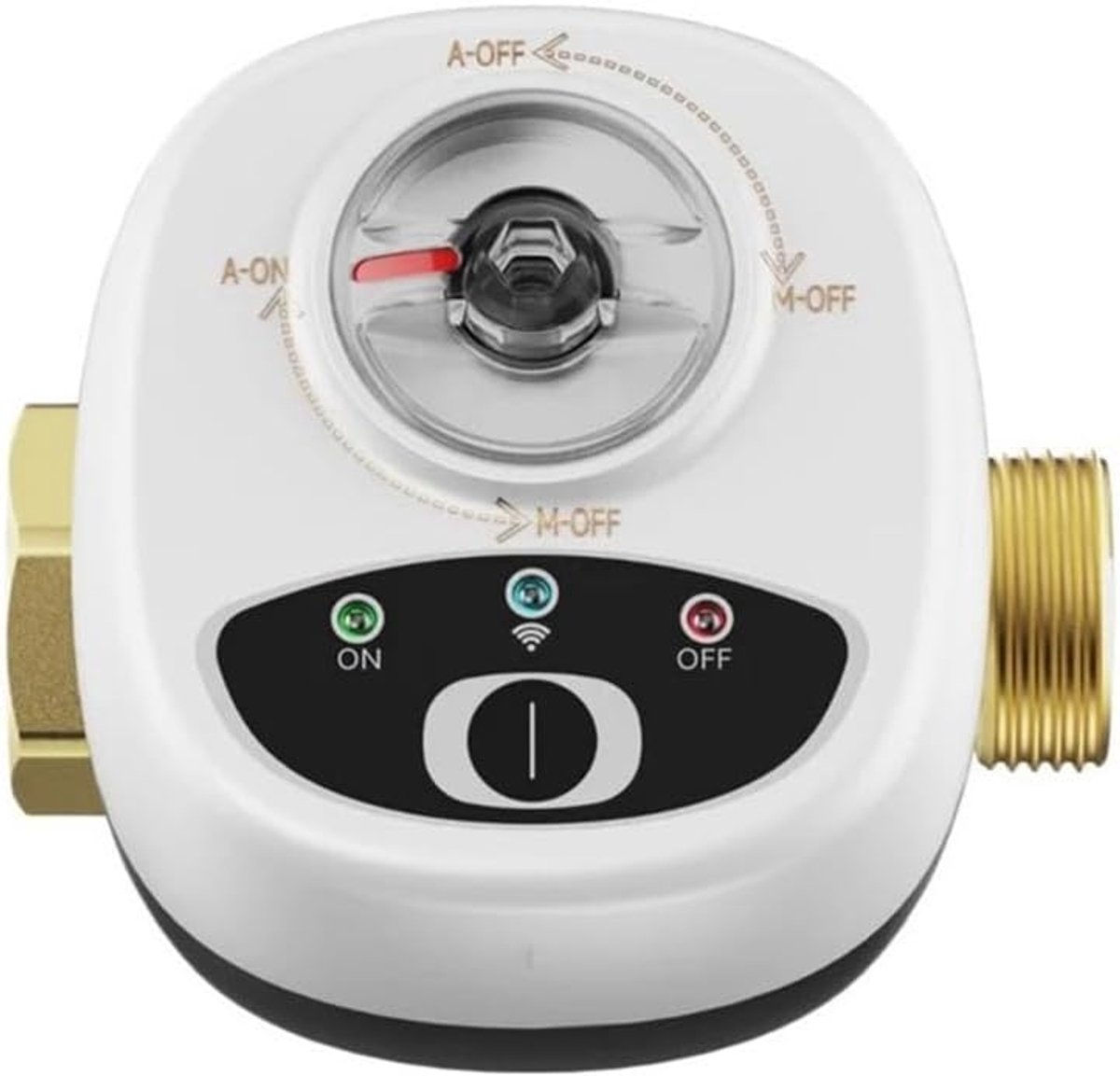 Slimme Kogelkraan - Waterklep Afstandsbediening - Automatische Watercontrole - Zigbee 3.0 Compatibel - DN25 - Wit