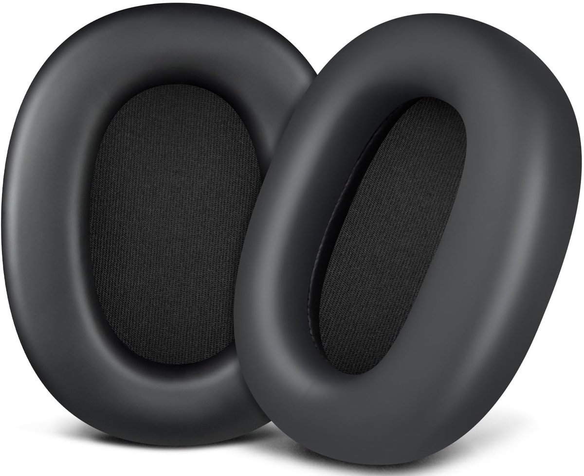 Dailygoods - SOULWIT Vervangende oorkussens voor Sony WH-1000XM6 (WH1000XM6) noise cancelling hoofdtelefoon, earpads cushions met zacht proteïneleer en traagschuim met hoge dichtheid