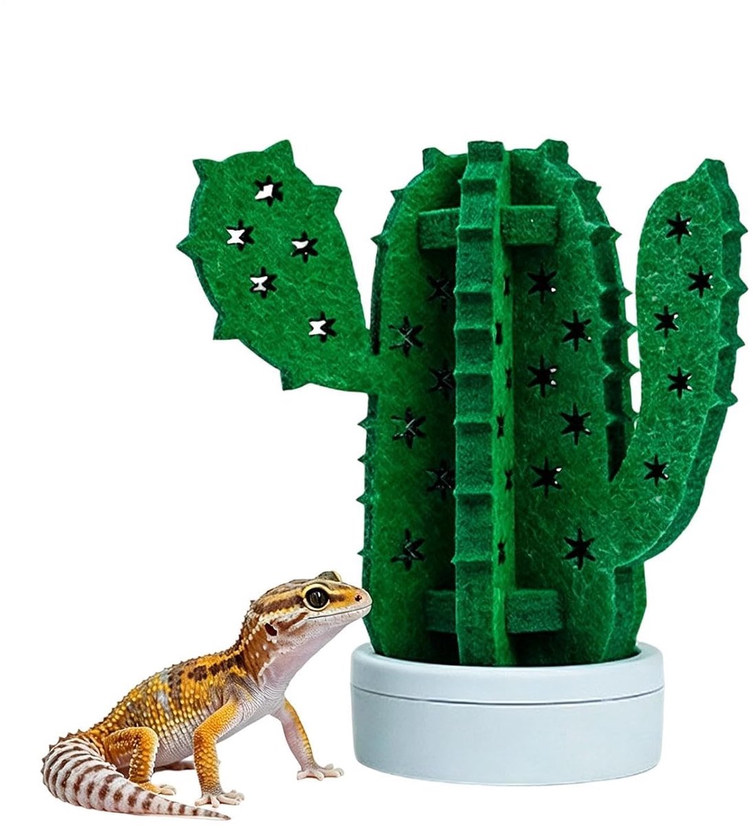 Terrarium Luchtbevochtiger - Reptielen Klimaat - Gezonde Omgeving - Werkt zonder stroom - 15 x 15 x 10 cm