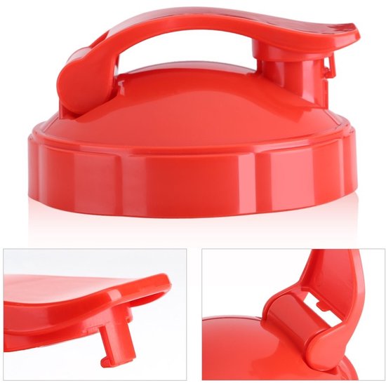 JHUBERS- Dichting Flip Top Deksel - Vervangende Onderdelen - Geschikt voor 600W/900W Blender - Hoogwaardig PP - Antilek - Afmetingen 10,6 x 6,7 cm - Blenderdeksel van Jhubers — afbeelding 3