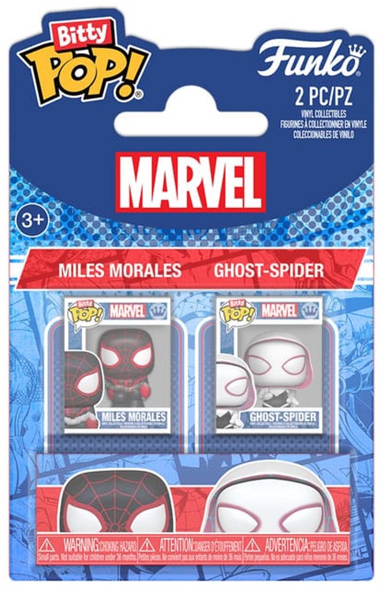 Funko Bitty Pop! - Marvel - Miles Morales & Ghost Spider - 2-Pack