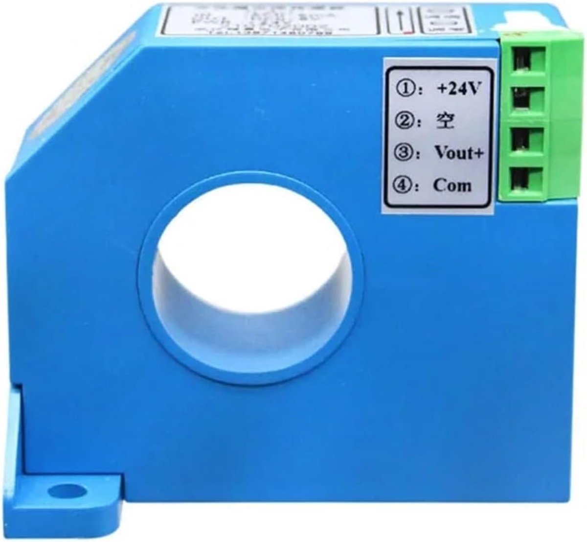 Stroom Sensor Module - Lekkage Detector - Stroom Monitoring - Zero Flux Techniek - 25mm Diafragma - Grijs