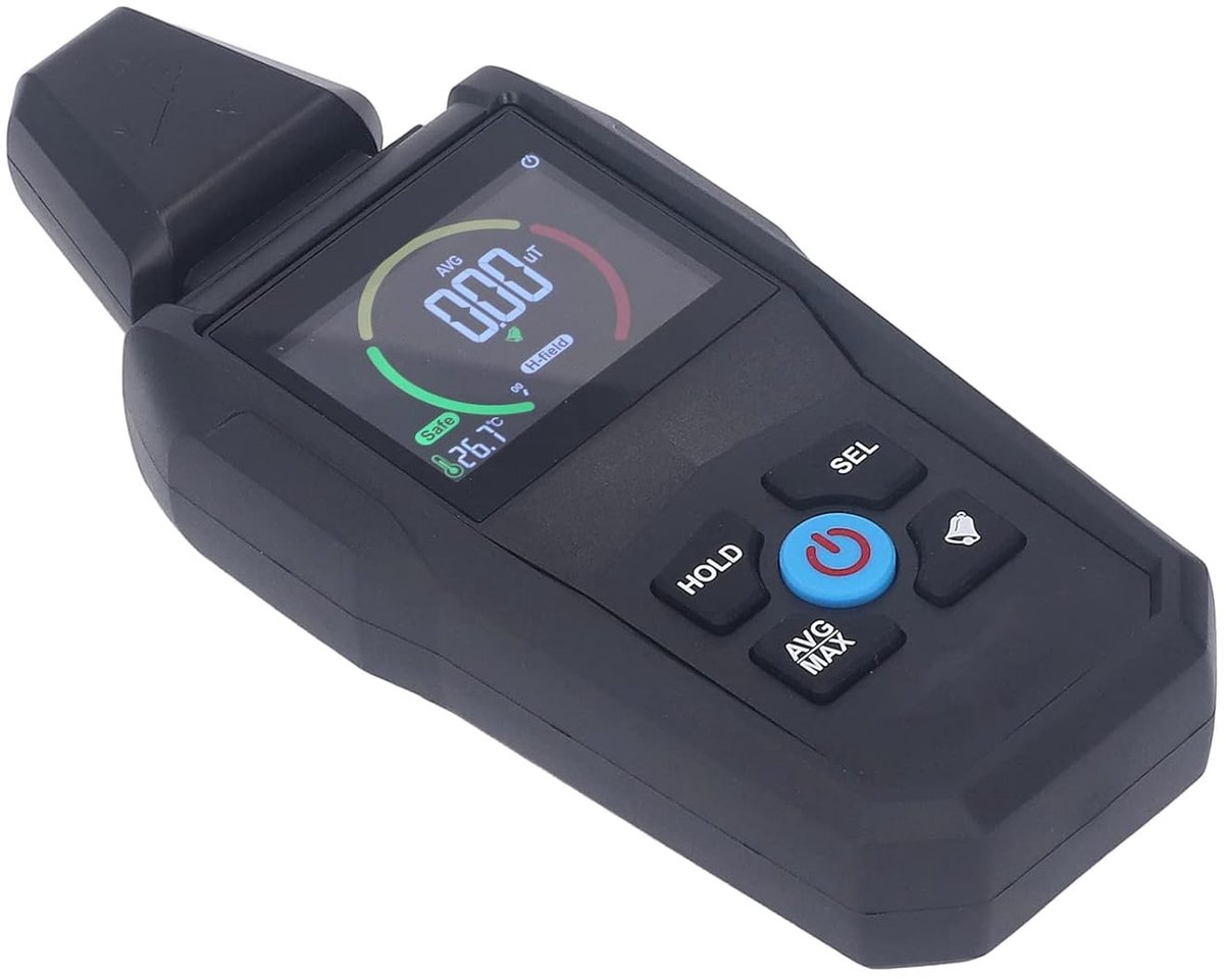 Hoge nauwkeurige LCD-display EMF-meter met geluidsalarmmeter