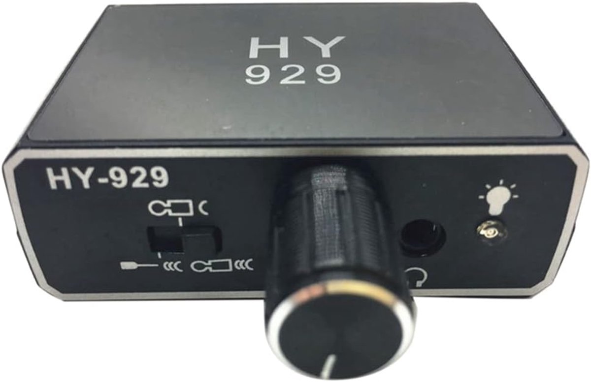 Lekkage Detector - Geluidsdetector - Pijp Inspectie - Versterkt Geluid - 17 x 12 x 3 cm - Zwart