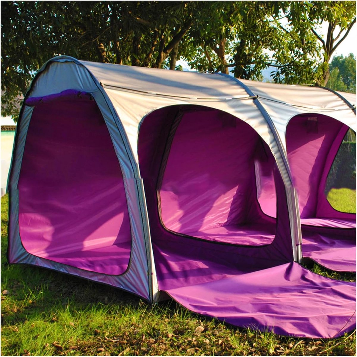 Fietstent - Opslagtent - Buiten Opslag - Waterdicht Oxford Doek - 210 x 152 x 165 cm - Paars