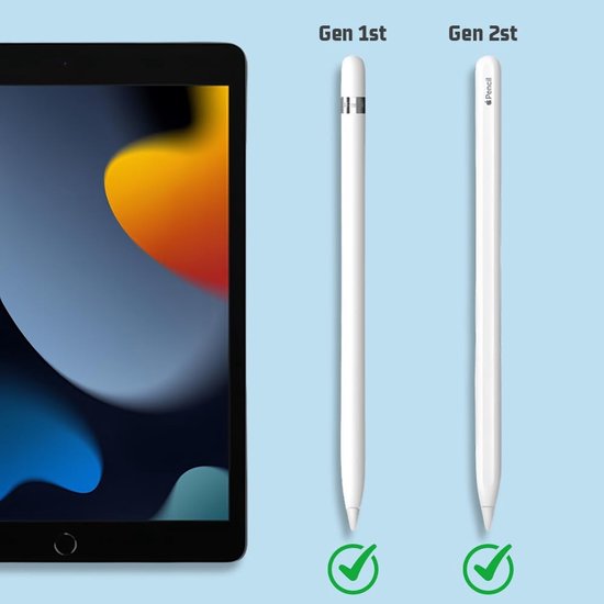 Dailygoods - flintronic Tips Compatibel met Apple iPad Pro potlood, 6-pack vervangende tips voor Apple Pencil 2e Gen & 1e Gen, hooggevoelige potloodpunten vervangende tips voor iPad Pro iPencil punten - Wit — afbeelding 4