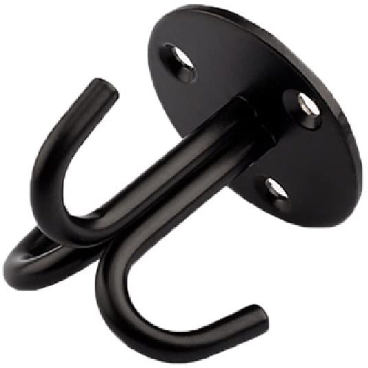 Dailygoods- Haak Roestvrij Staal 51,5 mm - Heavy Duty Plafondhaak - Wandmontage Haak - Ophanghaak voor Schommels - Duurzaam en Slijtvast - Stevige Installatie