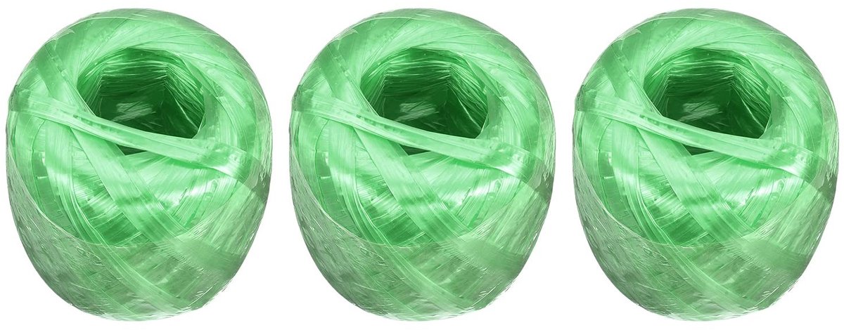 Dailygoods- Touw 150m - Polyester/Nylon - DIY - Huishoudelijk - Gebundelde Verpakking - Groen - Koord