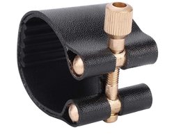 Dailygoods- Rietbinder Duurzaam - Klarinet - Lichtgewicht - PU Ligatuur - Mondstuk - Professioneel Gebruik - Klarinetligatuur