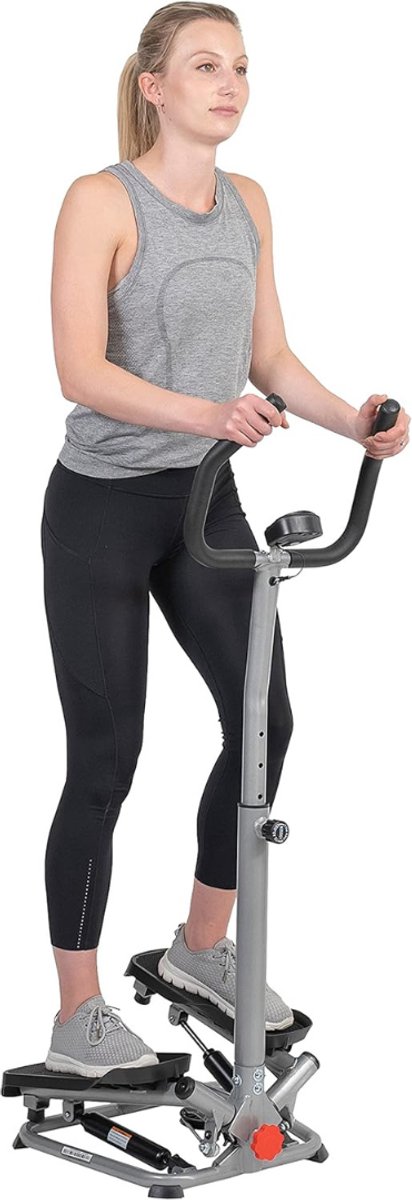 QORA® Crosstrainer - Crosstrainers - Crosstrainer Fitness - Grijs - 56cm x 47cm x 127cm