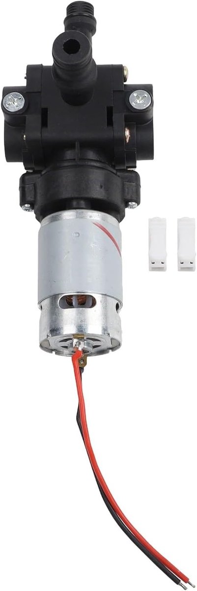 Hogedruk Plunjer - Draadloze Pomp - Krachtige Reiniging - Zuurbestendig Metaal - 21V Motor - Zwart Zilver
