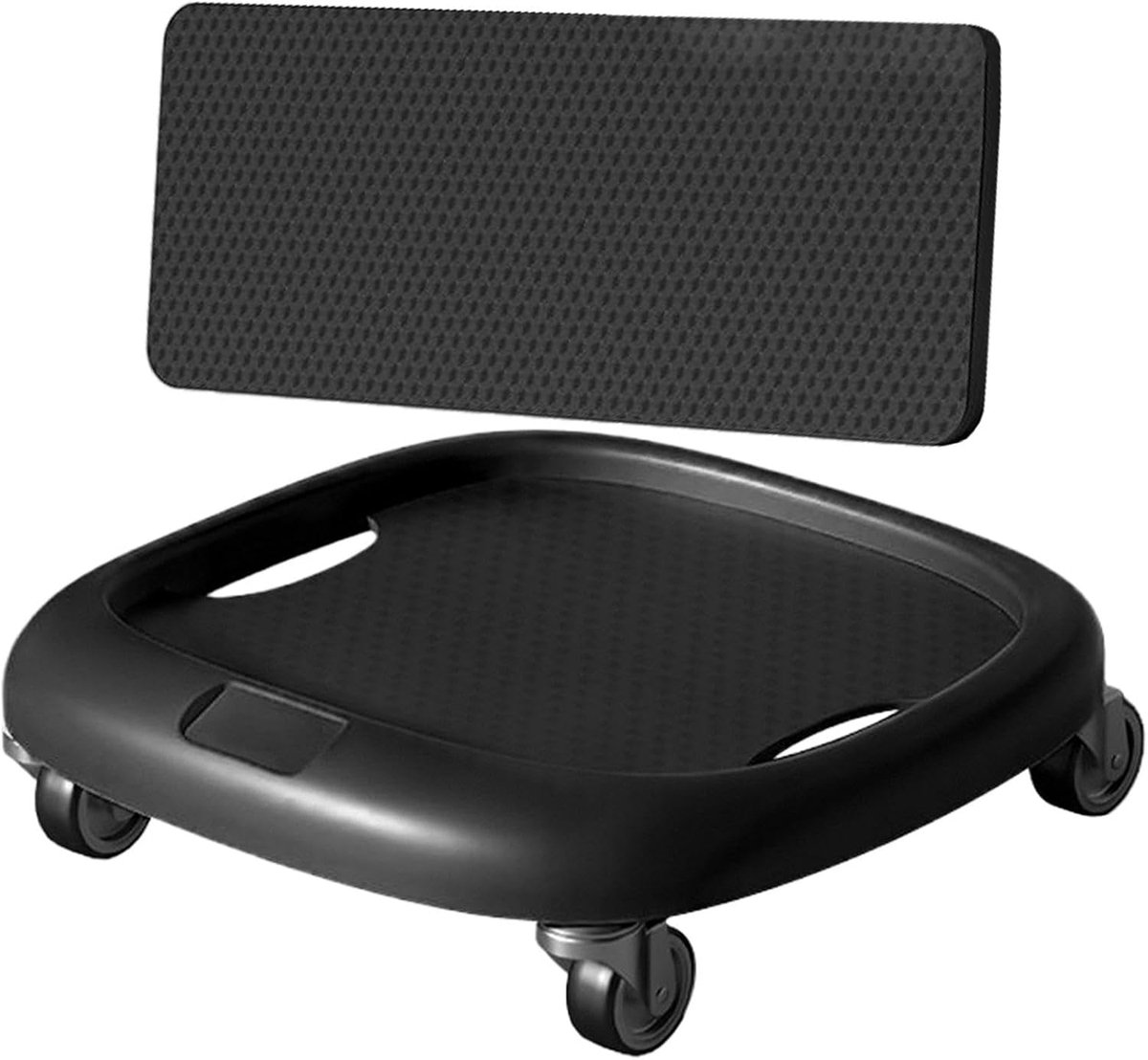 Buikspierroller - Core Trainer - Kracht Training - 360 Graden Wiel - 30 x 30 x 9 cm - Zwart