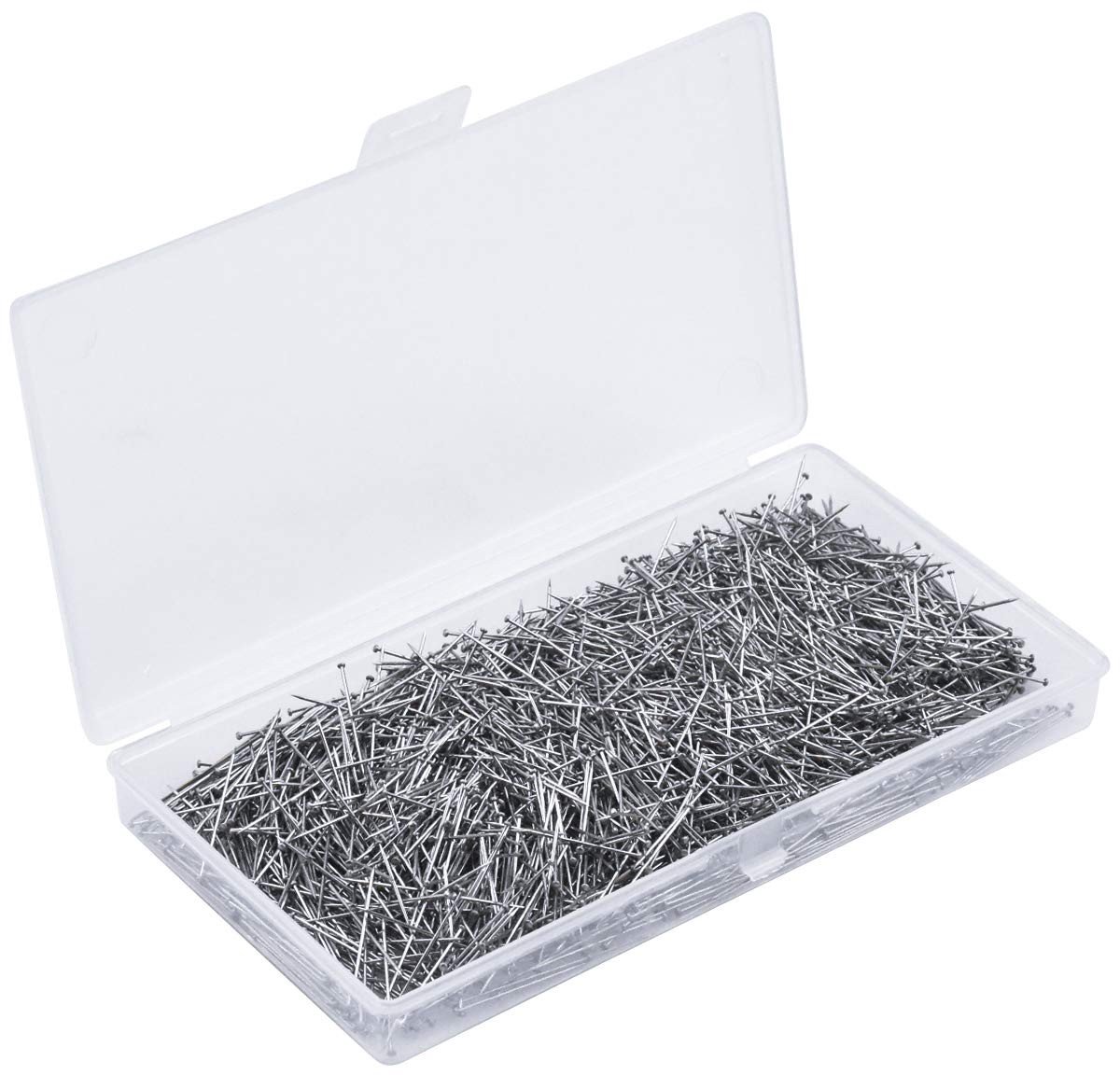 Dailygoods- Steeknaalden 2000 Stuks - Roestvrij Staal - Platte Kop - Handwerk - Naaien - Creatieve Projecten - Naalden