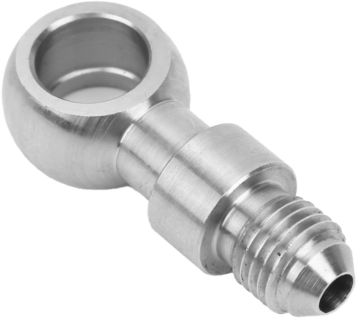Dailygoods - AN 4 Eye Banjo Adapter M12 Fitting - Slangfitting Praktische Accessoire - Geschikt voor M12 Bouten - Duurzaam en Betrouwbaar - Handig...