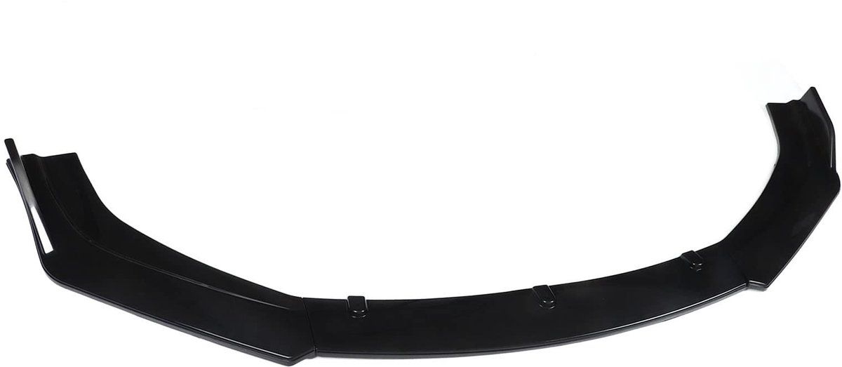 Dailygoods- Voorspoiler Glanzend Zwart - Voorbumperlip - Body Kit 3-delig - ABS Materiaal - Eenvoudige Installatie - Botsingspreventie - Bodykit