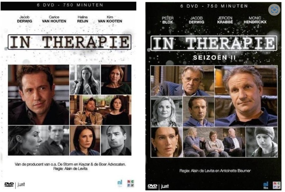 In Therapie - Seizoen 1 en 2 ( 12 dvd set )
