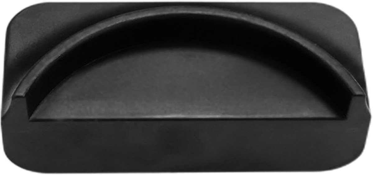 Tamping Mat Silicone - Koffie Tamp Station - Espresso Bereiden - Voedselveilig Siliconen - 80 x 35 x 20mm - Zwart