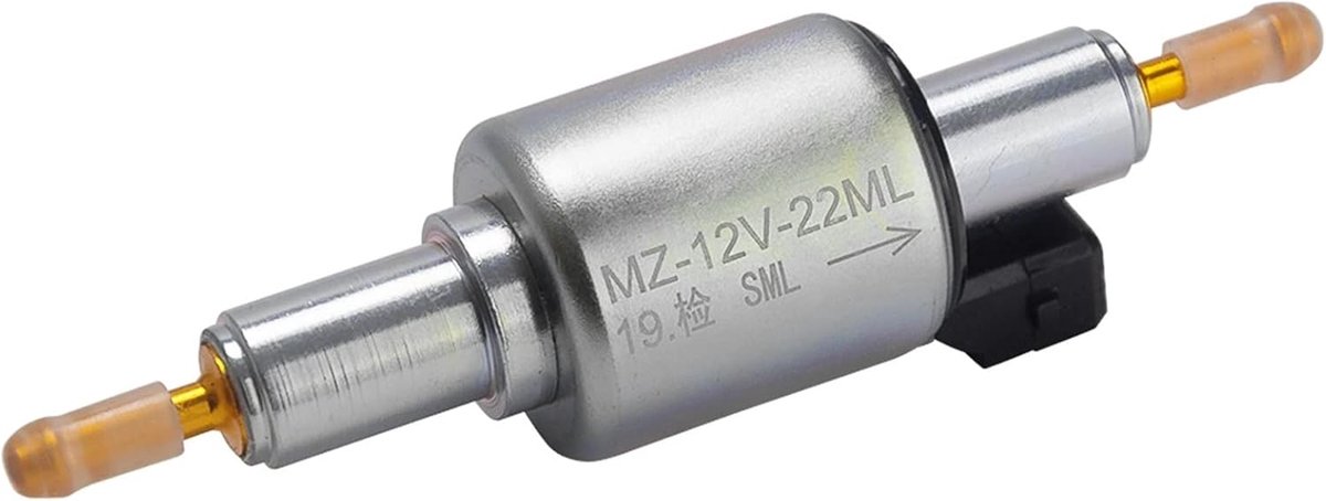 Universele Brandstofpomp - Luchtverwarming Pomp - Motor Onderhoud - Hoge Prestaties - 12V 1KW-5KW - Zilver