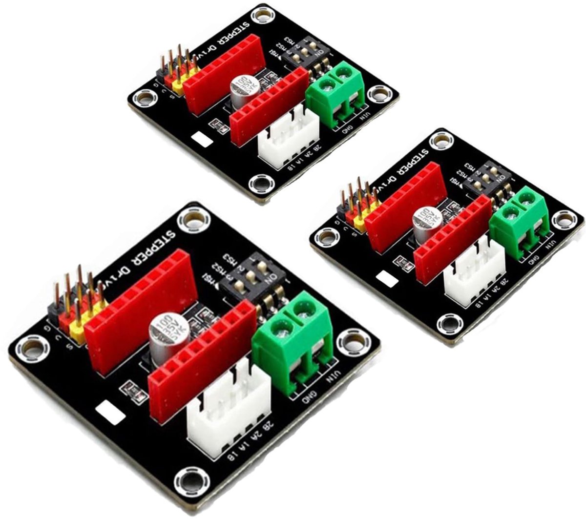 Dailygoods- Stappenmotordriver - 2 Stuks - Uitbreidingskaart