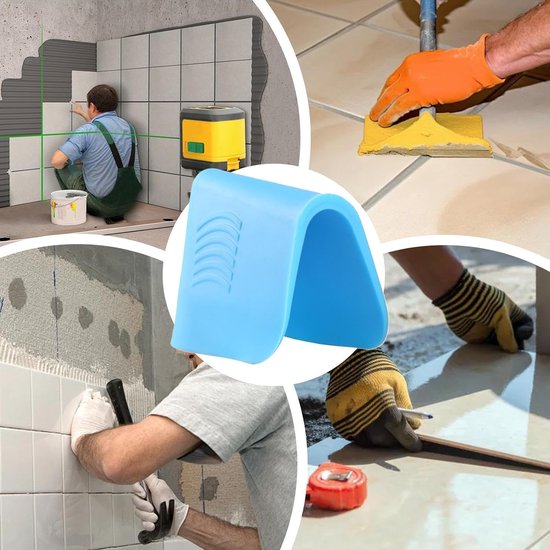 Afdichtingsgereedschap - voegafwerker, voegenstrooier - Flexibele rubberen groep, precisie-applicatieapparaat, multi-oppervlak gladmakende apparatuur, randreiniger voor — afbeelding 3