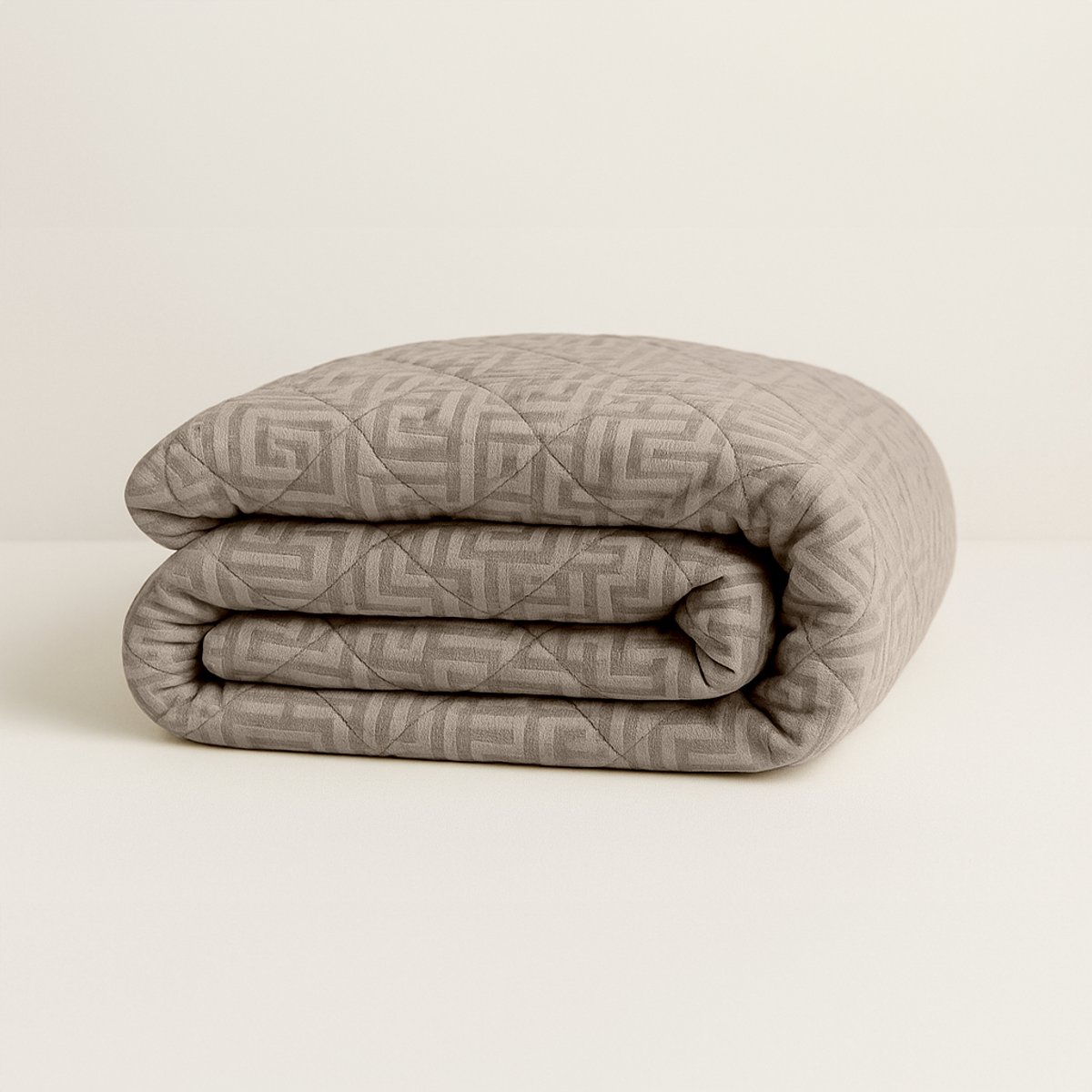 YNOT Dreambed - Snake Skin Taupe - 140x200 - Eenpersoonsdekbed - Dekbed Zonder Overtrek - Wasbaar Hoesloos Dekbed - 30 dagen proefslapen - Dekbed met vaste overtrek