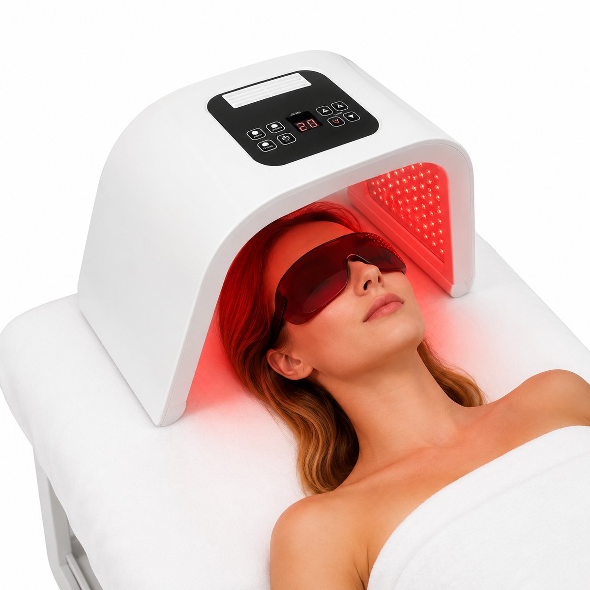House Of Atelier - Huidverzorgingslichtapparaat - Lichttherapie - Acneverzorging - Anti-Aging Apparaat - Skin Care - 7-in-1 Huidverzorging