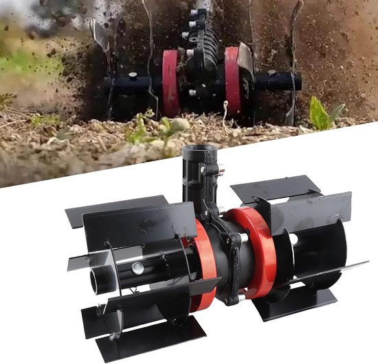 Universeel Verticuteeraccessoire voor Kophelmstok - Effectief Graswiedwiel met 9 Tanden - Aluminium/IJzer - Verbeterde Prestaties & Flexibiliteit - Bespaar Tijd en Energie tijdens het Tuinieren van Merkloos	 — afbeelding 5