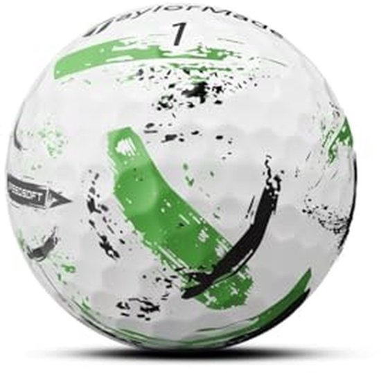 Golfballen - Sportballen - Golfen op de baan - Polyurethaan buitenlaag - 12 stuks - Groen — afbeelding 3