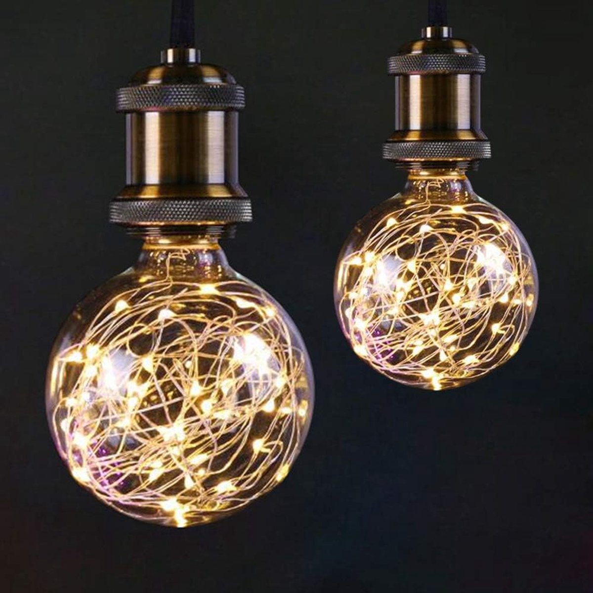 Decoratieve Ledlamp - Sfeerverlichting - Creëer sfeer - Energiezuinig - E27 fitting - Warm Wit