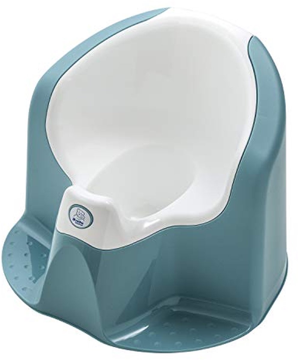 Potty training seat - Kinderplaspotje - Zindelijkheidstraining - Ergonomisch ontwerp - 40 x 34 x 32 cm - Lagoon blauw